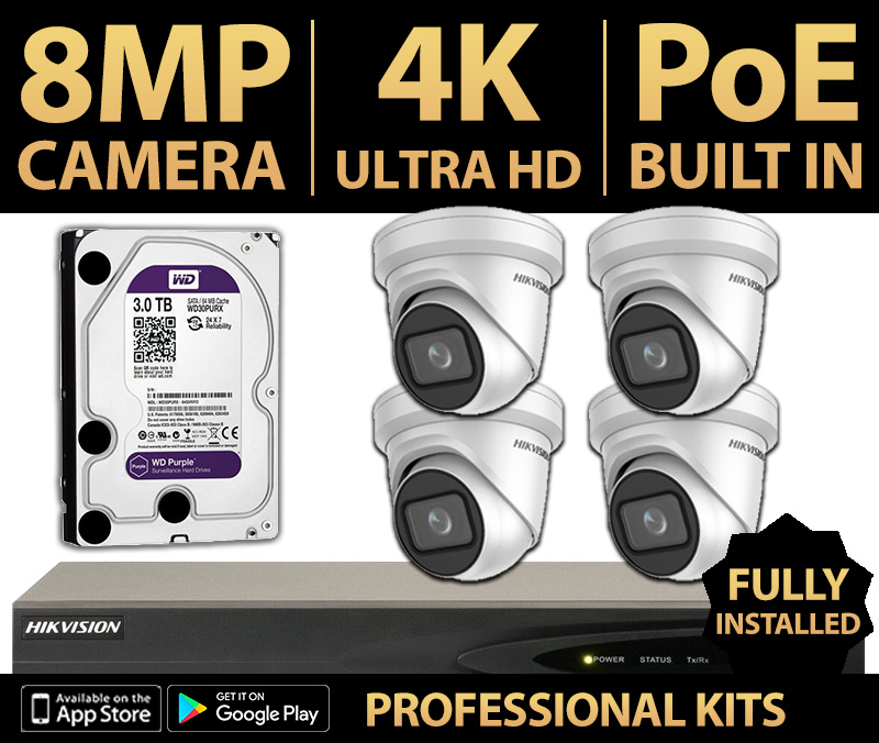 4 HD camera package