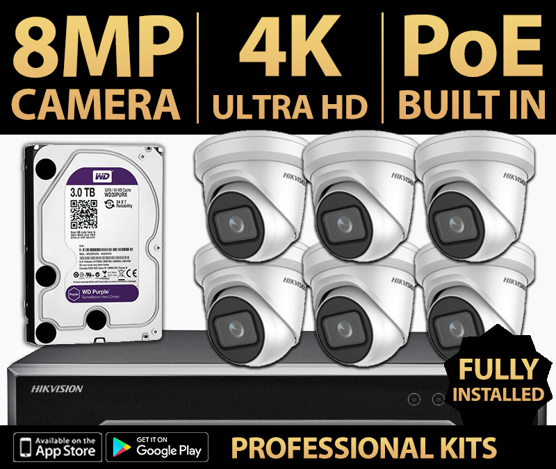 6 HD camera package